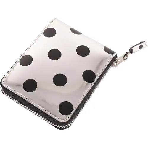 Optical Line Dot Wallet , unisex, Sizes: ONE SIZE - Comme des Garçons - Modalova