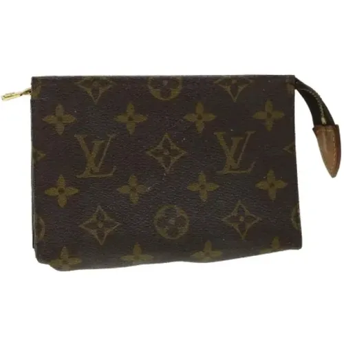 Gebrauchte Svart Lerret Handtasche - Louis Vuitton Vintage - Modalova