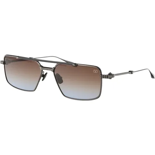 Stylish V-Sei Sunglasses , unisex, Sizes: 53 MM - Valentino Garavani - Modalova