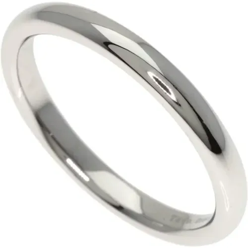 Pre-owned Platinum rings , male, Sizes: ONE SIZE - Tiffany & Co. Pre-owned - Modalova