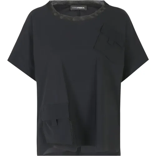 Cargo-Taschen Tunika Shirt , Damen, Größe: L - Doris S - Modalova
