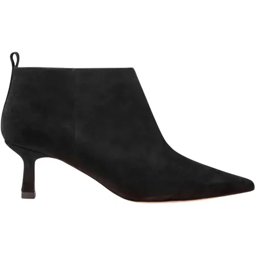 Schwarzer Wildleder Stiefelette , Damen, Größe: 38 EU - Ivylee Copenhagen - Modalova