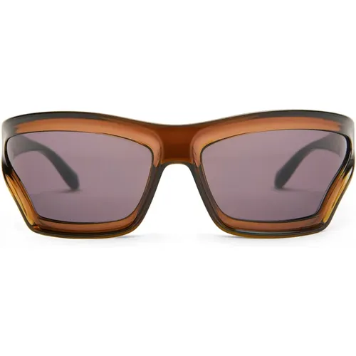 Exuberant Mask Style Sunglasses , male, Sizes: 70 MM - Loewe - Modalova