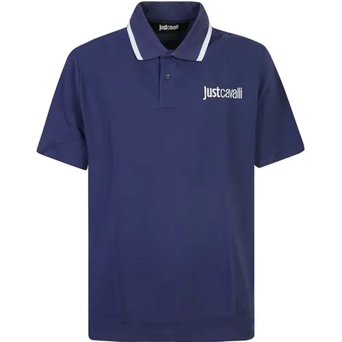 T-Shirts & Polos for Men , male, Sizes: L, M, S - Just Cavalli - Modalova