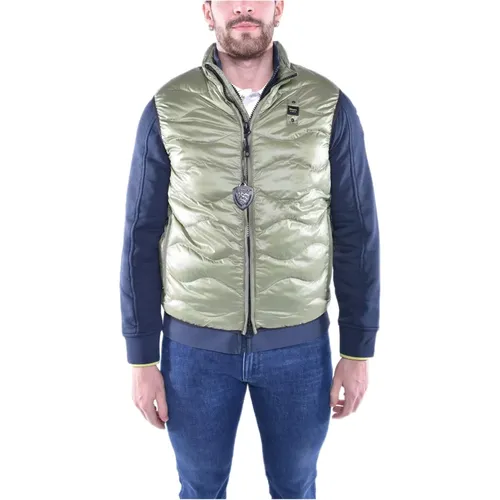 Sleeveless Quilted Puffer Jacket , male, Sizes: 3XL, M, 2XL, L - Blauer - Modalova