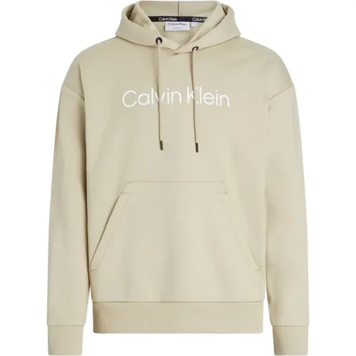 Men Printed Logo Sweatshirt , male, Sizes: L - Calvin Klein - Modalova