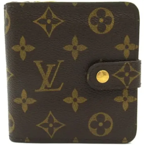 Pre-owned Coated canvas wallets , female, Sizes: ONE SIZE - Louis Vuitton Vintage - Modalova