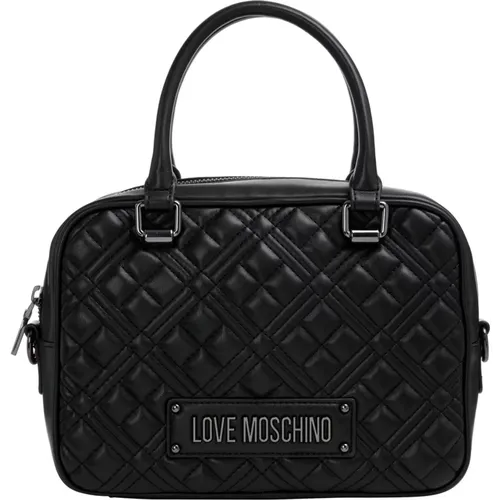 Handtasche mit Abnehmbarem Riemen - Love Moschino - Modalova
