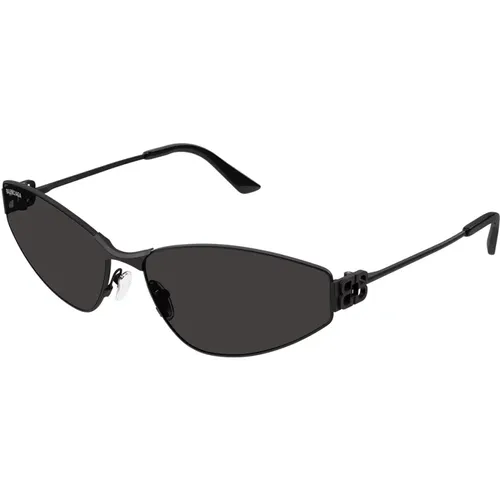 Cat-eye Sunglasses with BB Logo , female, Sizes: 65 MM - Balenciaga - Modalova