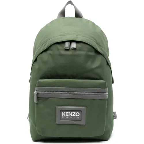 Canvas Rucksack mit Reißverschluss - Kenzo - Modalova