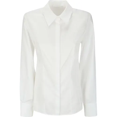 Seamed Slash Shirt , female, Sizes: S, L, M - Helmut Lang - Modalova
