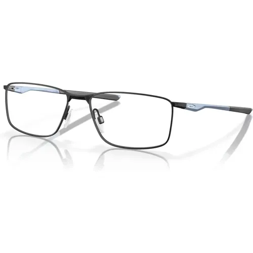 Schwarze Brillengestelle , unisex, Größe: 55 MM - Oakley - Modalova