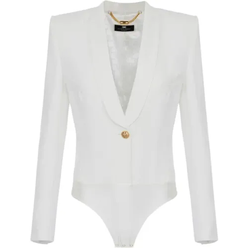 Stylish Jacket , female, Sizes: S, XS, L - Elisabetta Franchi - Modalova