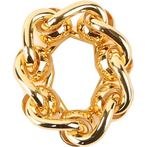 Gold Chain Ring Jewelry , female, Sizes: 52 MM - Bottega Veneta - Modalova