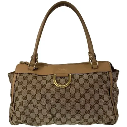 Pre-owned Canvas gucci-bags , female, Sizes: ONE SIZE - Gucci Vintage - Modalova