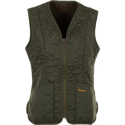 Grüne Mäntel Gilet Liner Betty , Damen, Größe: M - Barbour - Modalova