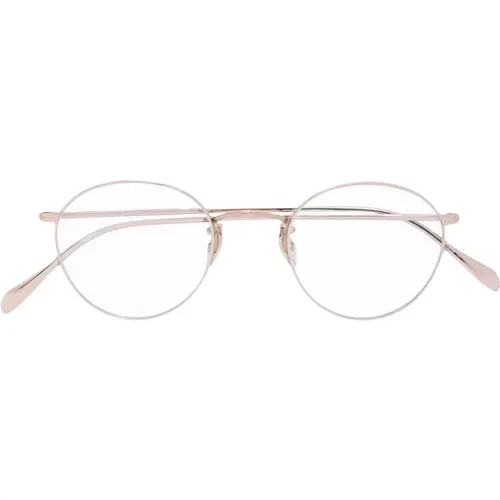 Goldene Optische Brille Must-Have , Herren, Größe: 50 MM - Oliver Peoples - Modalova