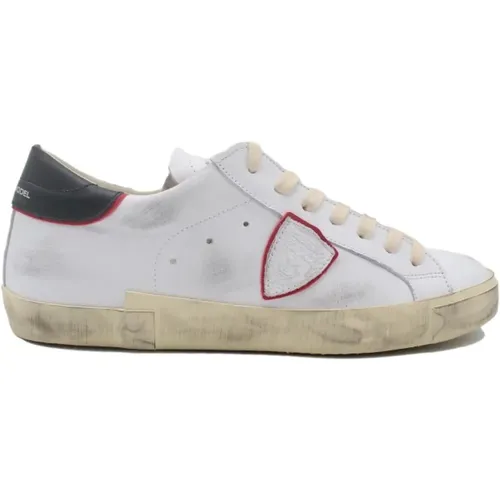 Prlu V024 Sneakers - Red , male, Sizes: 11 UK, 12 UK - Philippe Model - Modalova
