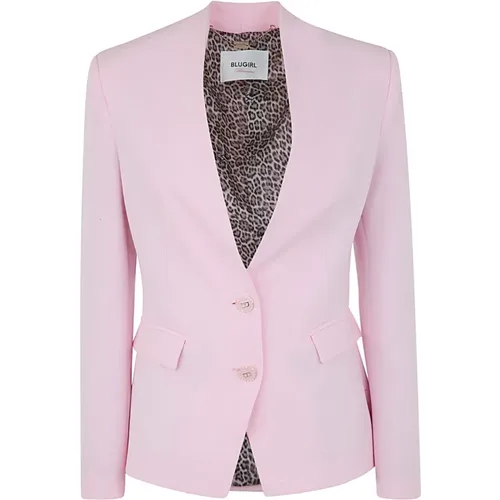 Slim FIT Blazer , female, Sizes: M - Blugirl - Modalova