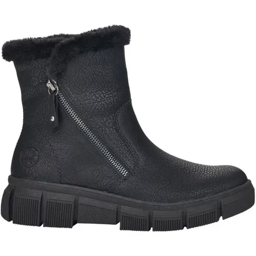 Casual Boots , female, Sizes: 6 UK, 3 UK, 5 UK, 7 UK, 4 UK - Rieker - Modalova