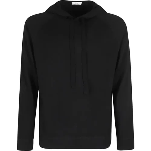 Merinowoll Hoodie Pullover , Herren, Größe: XL - Paolo Pecora - Modalova