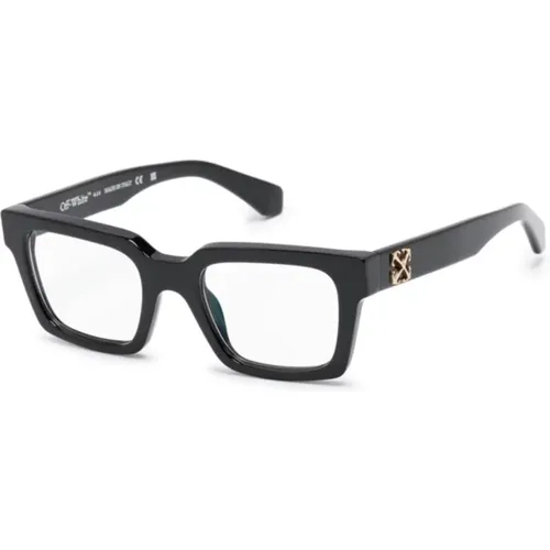 Schwarze Optische Brille, vielseitig und stilvoll,Braune Optische Brille Stilvolles Must-Have - Off White - Modalova