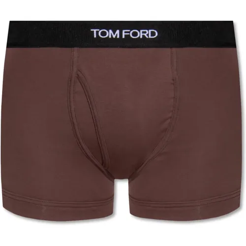 Boxershorts mit Logo , Herren, Größe: S - Tom Ford - Modalova