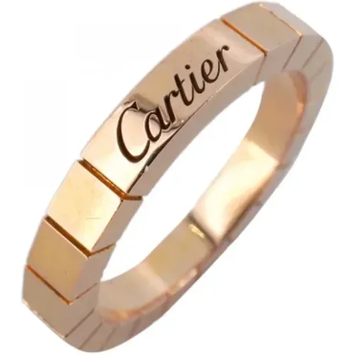 Pre-owned Rose Gold rings , female, Sizes: ONE SIZE - Cartier Vintage - Modalova