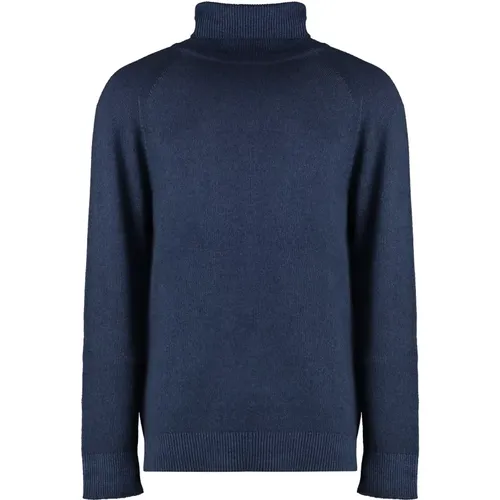 Luxuriöser Cashmere Rollkragenpullover , Herren, Größe: 3XL - Malo - Modalova