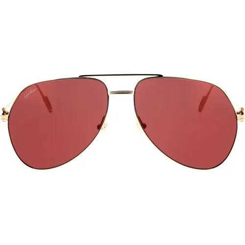 Moderne Piloten Sonnenbrille - Cartier - Modalova