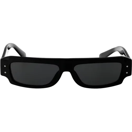 Stylish Sunglasses 0Dg4458 , male, Sizes: 55 MM - Dolce & Gabbana - Modalova