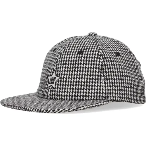 Houndstooth Flache Schirmmütze Schwarz - HUF - Modalova