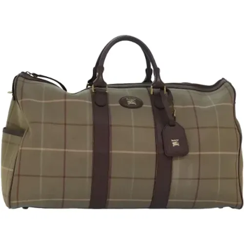 Pre-owned Canvas handbags , female, Sizes: ONE SIZE - Burberry Vintage - Modalova