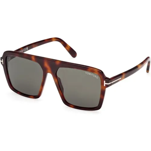 Vincent Sonnenbrille aus Havanna-Acetat - Tom Ford - Modalova