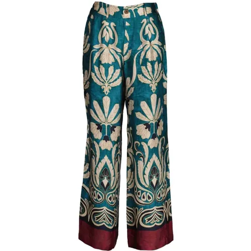 Wide Leg Pants , female, Sizes: L, XS, S - Amaya Amsterdam - Modalova