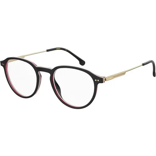 Stilvolle Schwarze und Rote Brille , Damen, Größe: 49 MM - Carrera - Modalova