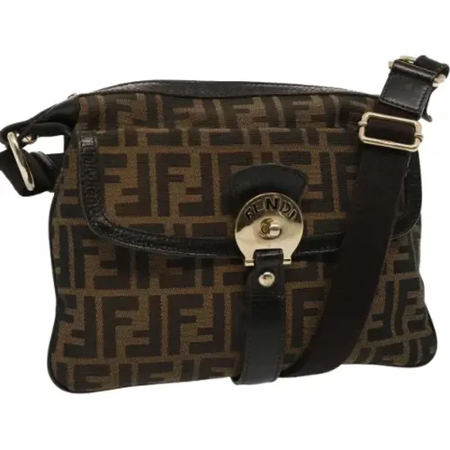 Pre-owned Canvas fendi-bags , female, Sizes: ONE SIZE - Fendi Vintage - Modalova