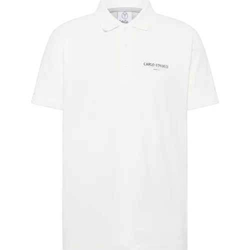 De Santis Basic Line Polo Shirt , Herren, Größe: L - carlo colucci - Modalova