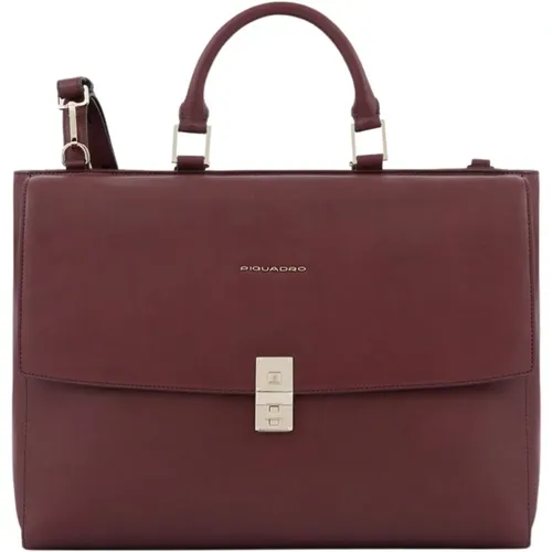 Women Bags Handbag Bordeaux Aw22 , female, Sizes: ONE SIZE - Piquadro - Modalova