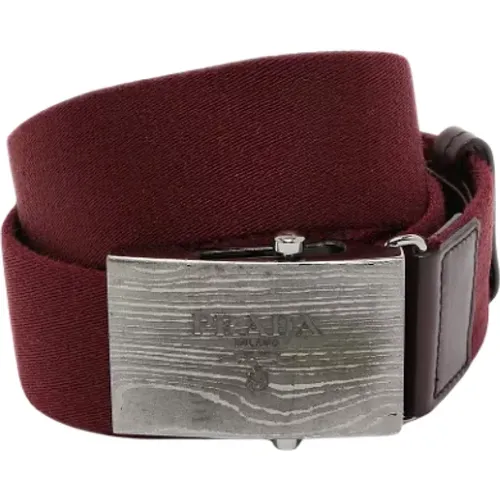 Pre-owned Leather belts , female, Sizes: ONE SIZE - Prada Vintage - Modalova