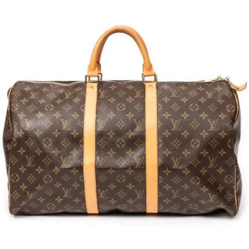 Pre-owned Coated canvas handbags , female, Sizes: ONE SIZE - Louis Vuitton Vintage - Modalova