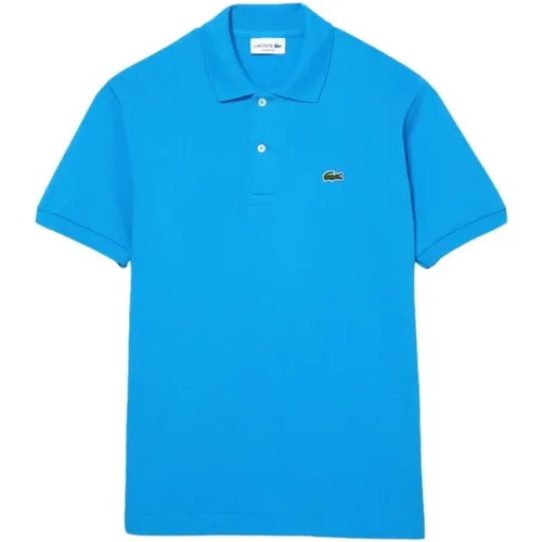 ZBA Azzurro Polo Shirt , Herren, Größe: 2XL - Lacoste - Modalova