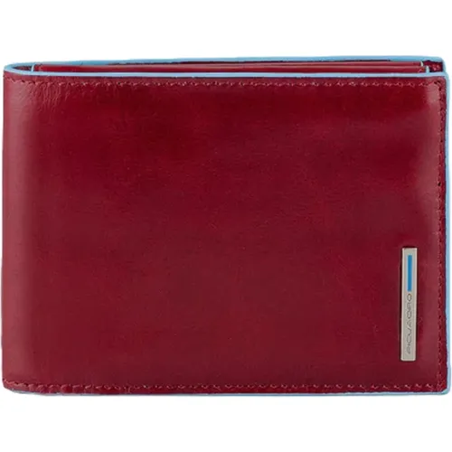 Leather Wallet Rfid Protection , male, Sizes: ONE SIZE - Piquadro - Modalova