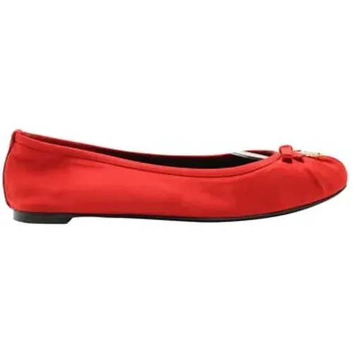 Pre-owned Fabric flats , female, Sizes: 4 1/2 UK - Dolce & Gabbana Pre-owned - Modalova