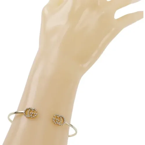 Pre-owned Gold bracelets , female, Sizes: ONE SIZE - Gucci Vintage - Modalova