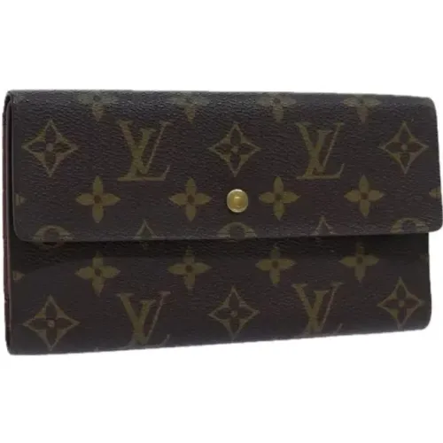 Pre-owned Canvas wallets , female, Sizes: ONE SIZE - Louis Vuitton Vintage - Modalova