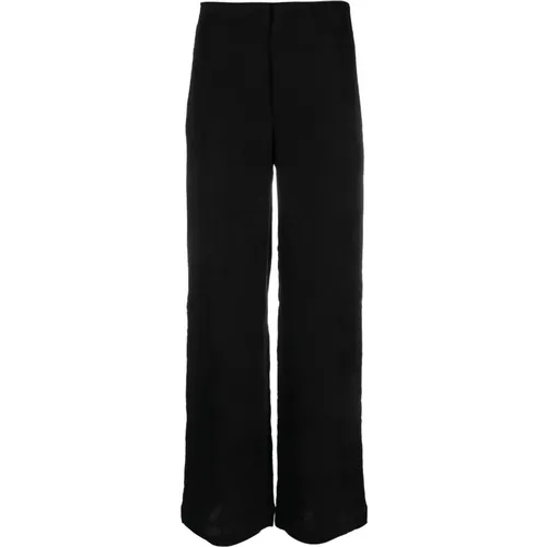 Wide Trousers Marchei 050 , female, Sizes: XS - By Malene Birger - Modalova