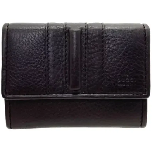 Pre-owned Leather wallets , male, Sizes: ONE SIZE - Gucci Vintage - Modalova