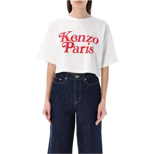 Women's Clothing T-Shirts & Polos Off Ss24 , female, Sizes: M, S - Kenzo - Modalova