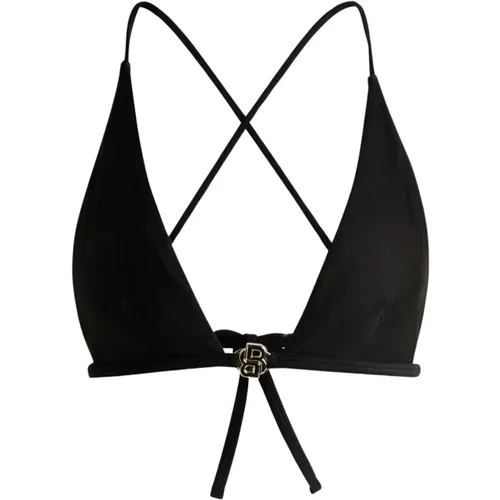 Gepolstertes Bikini-Top mit Gekreuzten Trägern , Damen, Größe: XL - Hugo Boss - Modalova